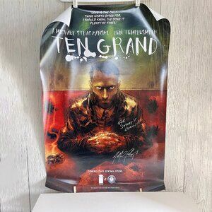 Ten Grand Autographed by J. Michael Straczynski 24x36 Poster Signed Image Comics